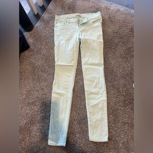 Express Mint Green Jeans
